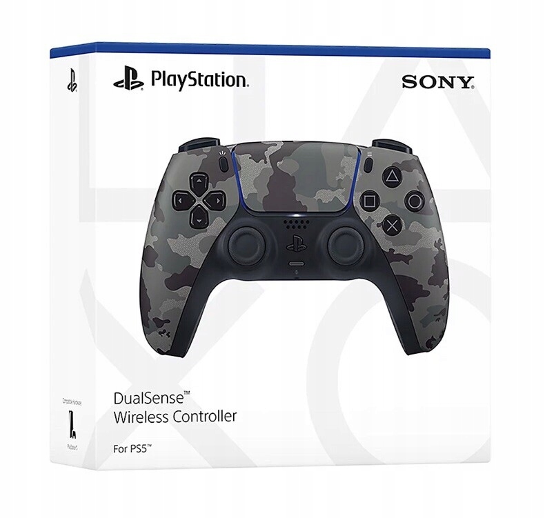 Pad Kontroler bezprzewodowy DualSense Sony PlayStation 5 V2 Grey Cammo