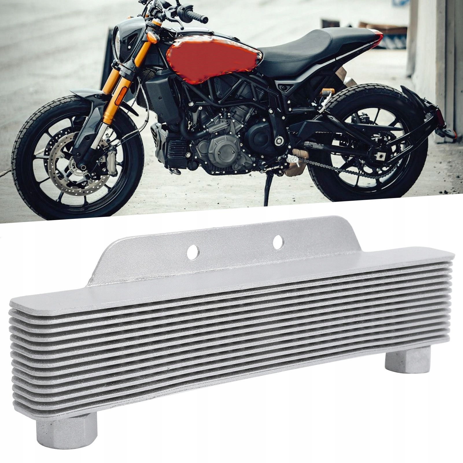 13 rzędów Chłodnica oleju silnikowego Chłodnica Waga produktu z opakowaniem jednostkowym 0.1 kg