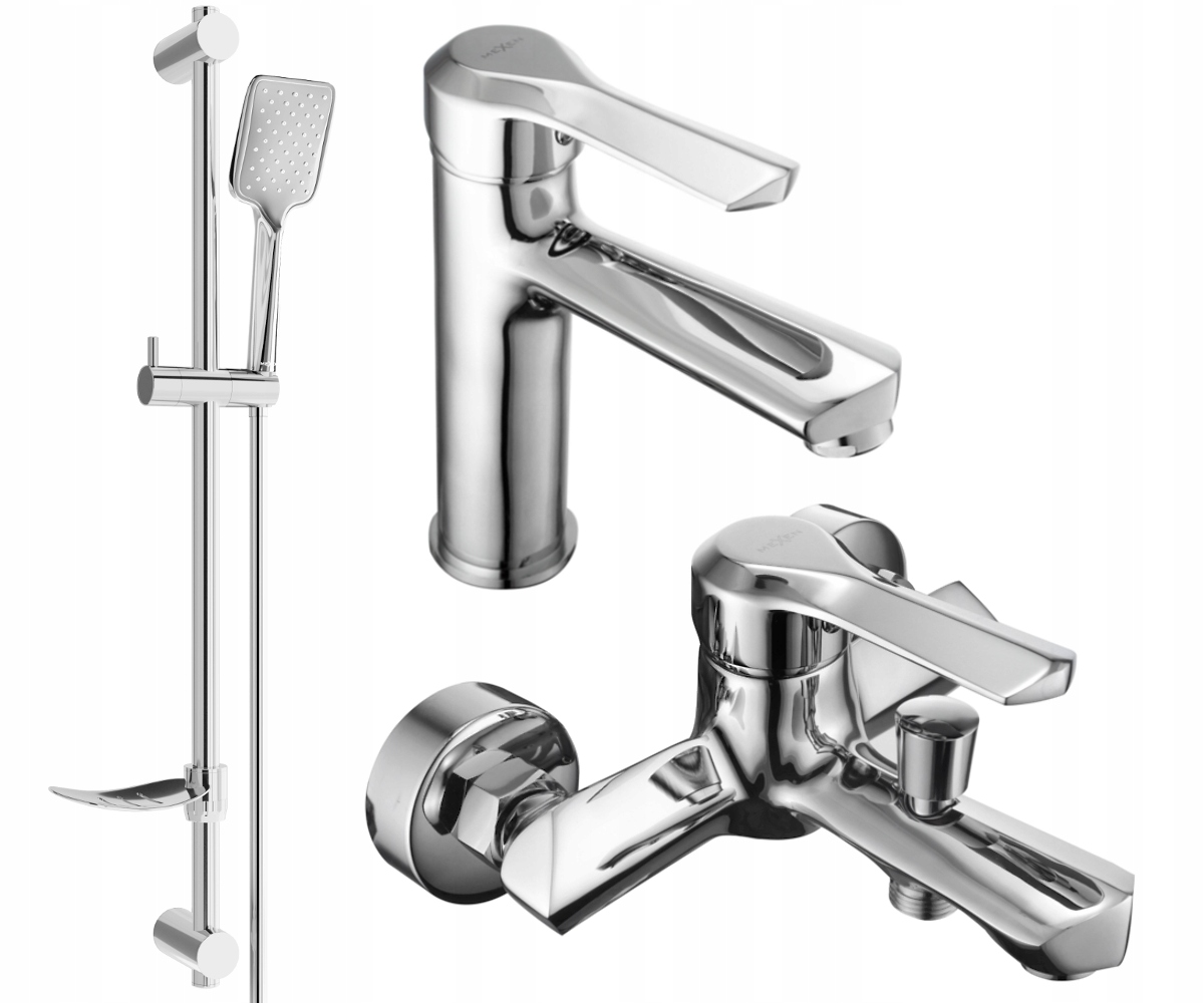 Mexen Sabre DF62 Vanová Souprava s Chromovou Úpravou Keramická hlavice