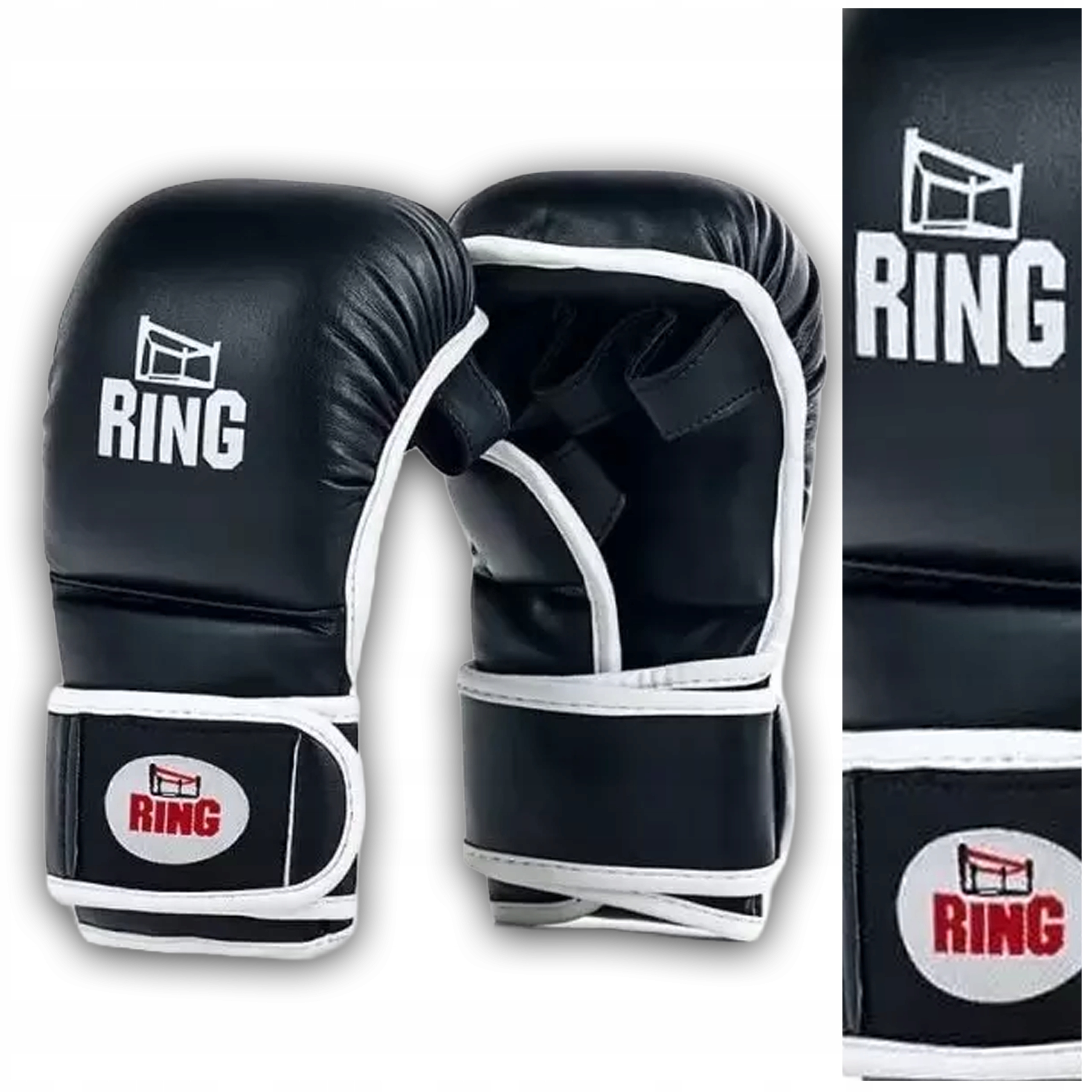 Rukavice Ring Wave graplingové úchopové Mma vel. M