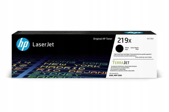 Originální toner Black Hp Color LaserJet Pro 3202, 3302 (219X W2190X)
