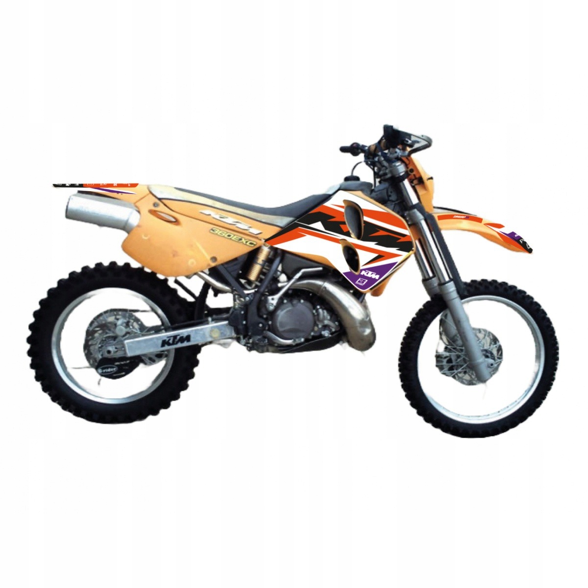 Blackbird Sada Nálepiek (oklein) Ktm 4T '96-'99 (4 Stroke All Models) Dr
