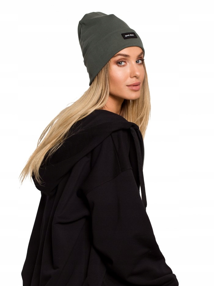 

Eu Uni M624 Czapka beanie - militarna zieleń Eu Un