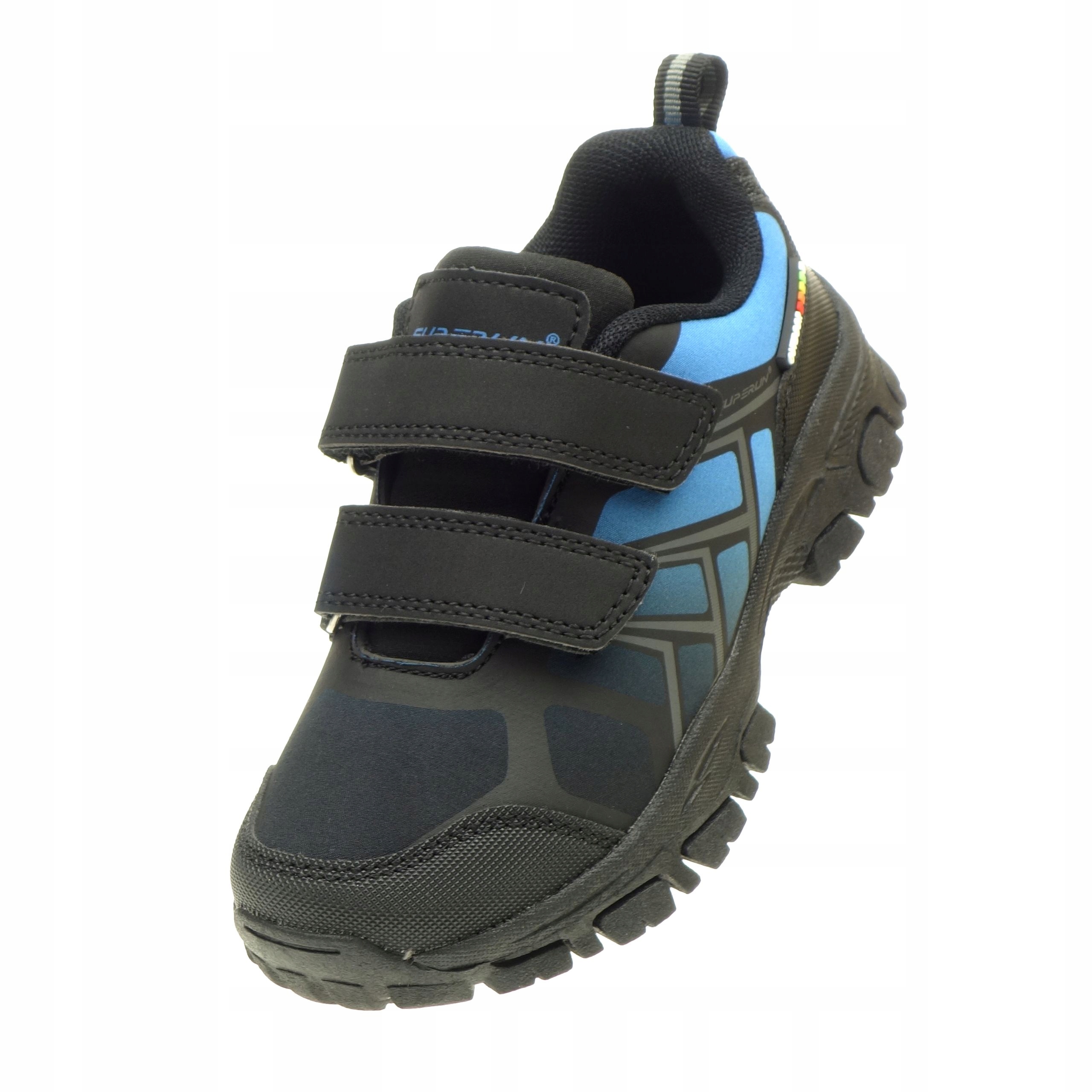 Lekkie Buty Trekkingowe Superun Adidasy Outdoor na Rzepy 34
