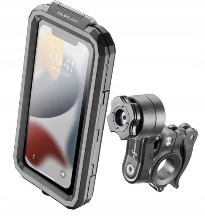 Interphone Pokrowiec Motocyklowy Na Telefon Quiklox Armor Pro Z Uchwytem