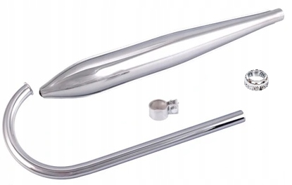 Nový Duells Kompletní Výfukový Set Tlumič Komar Romet