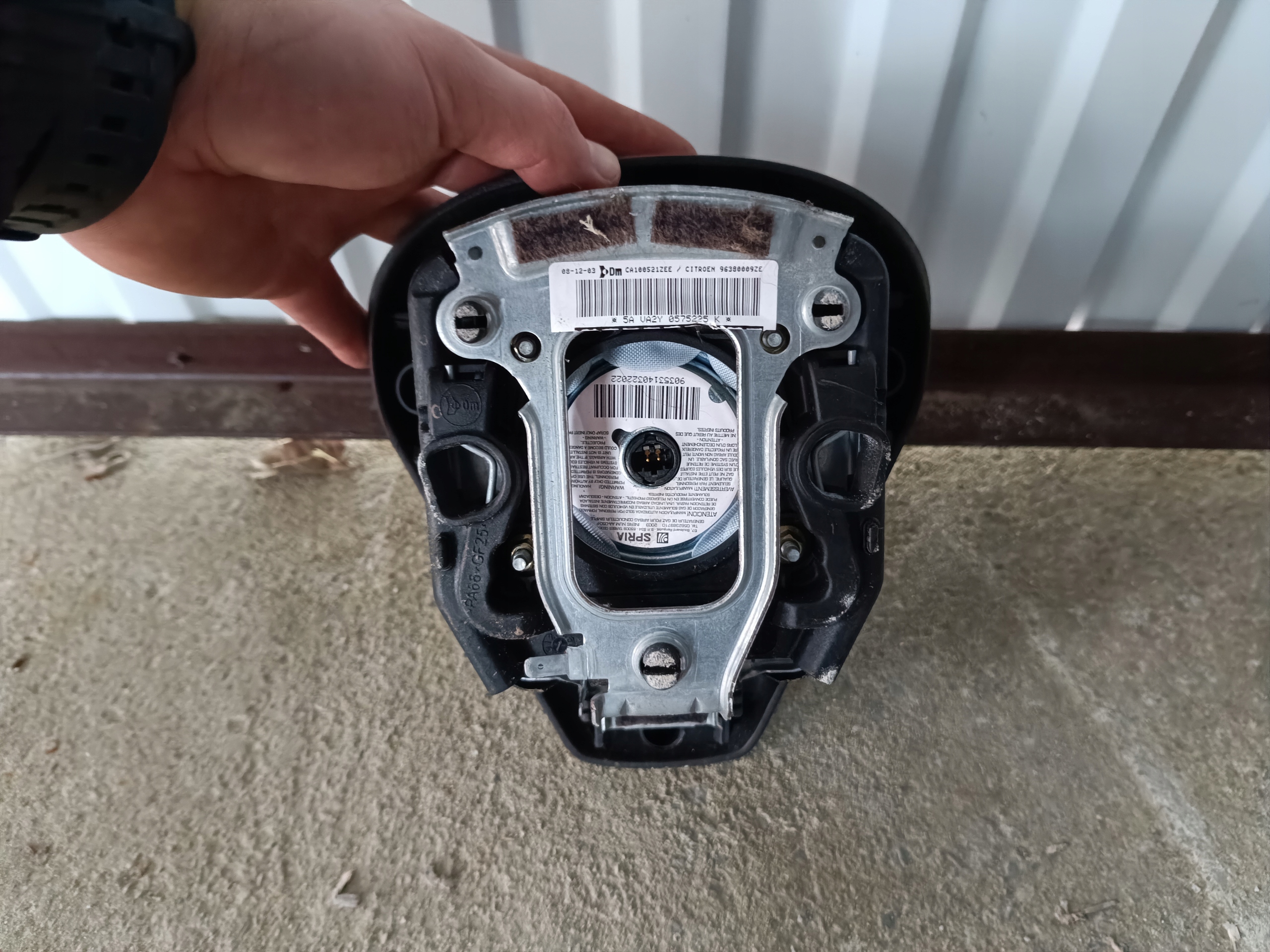 airbag airbag autisti CITROEN C3 e 96380009ZE