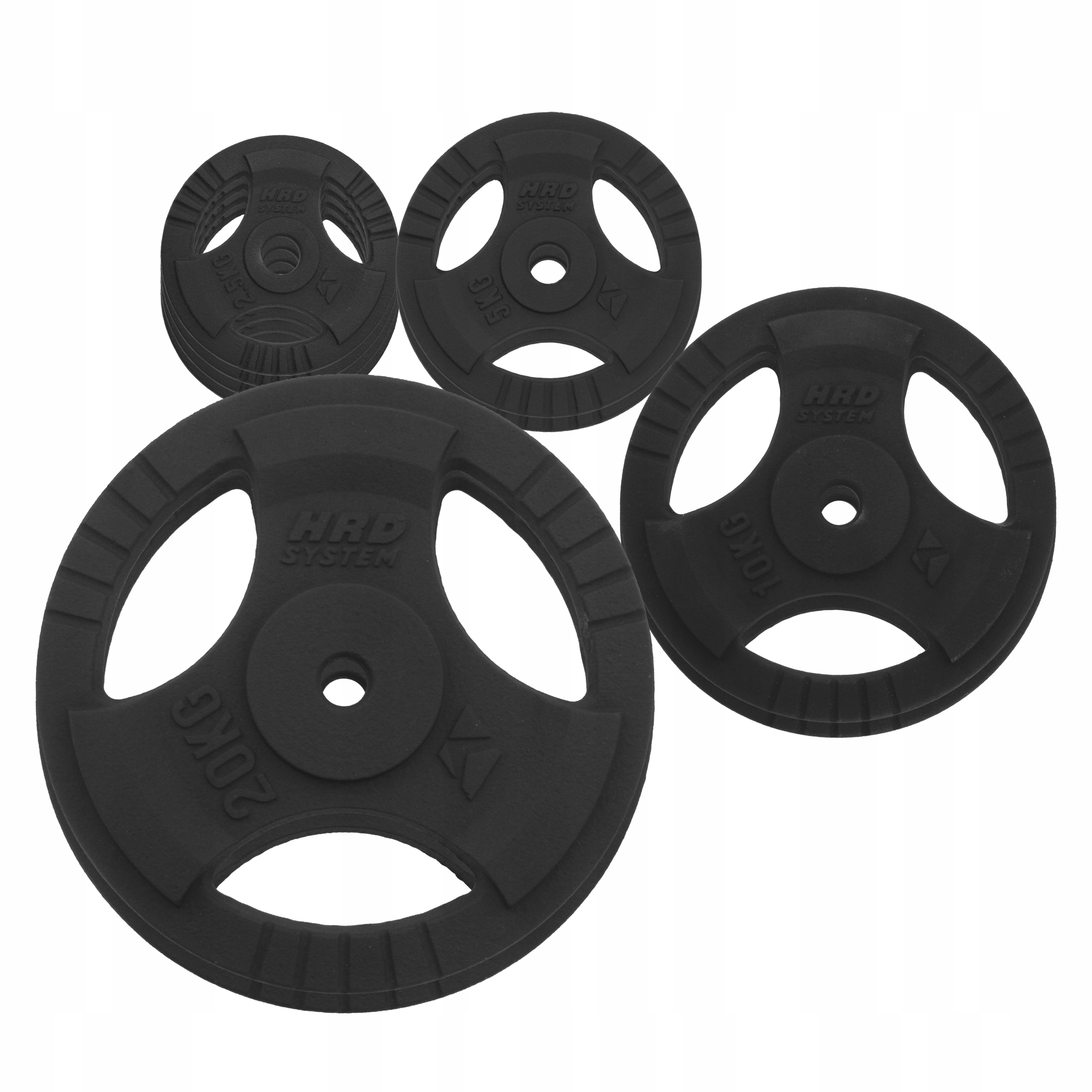 HRD SYSTEM ZESTAW KULTURYSTYCZNY OBCIĄŻENIE 80 KG 29 MM ŻELIWNE KIEROWNICA
