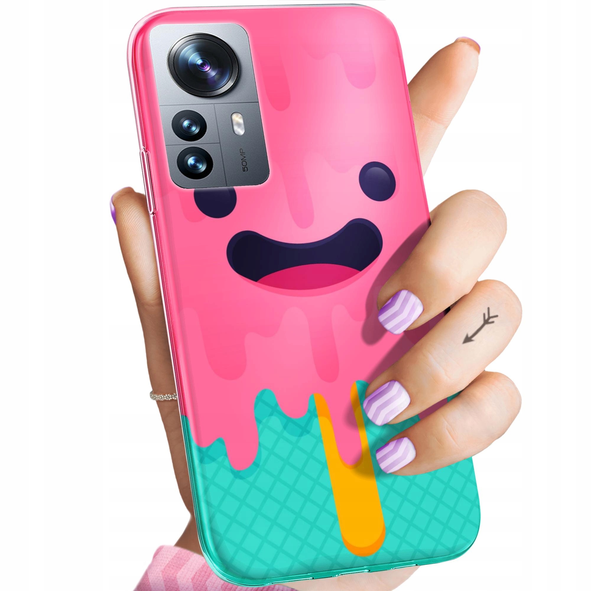 Etui Do Xiaomi 12 Pro 12S Pro Candy Cukierki Słodycze Słodkie Case