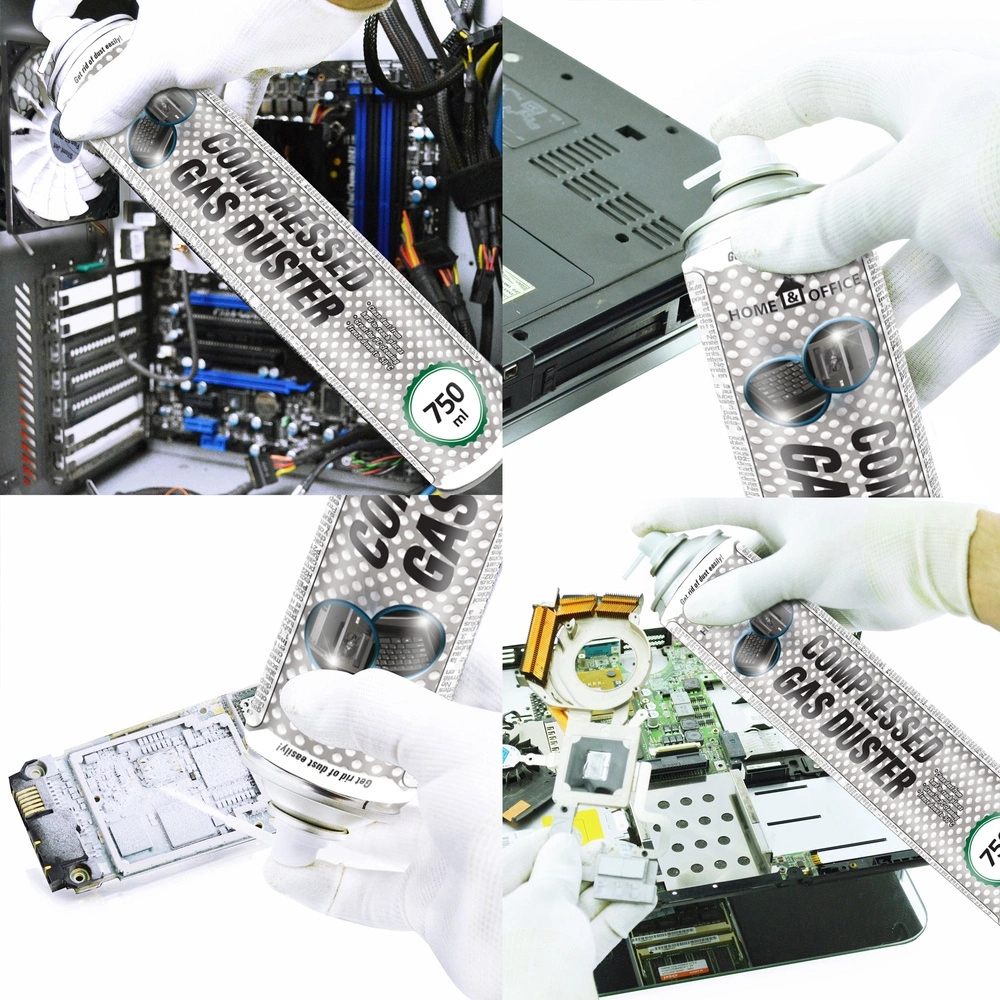 AABCOOLING SPRĘŻONE-POWIETRZE MOCNA DMUCHAWA SPRAY DO KURZU 750ml RURKA15cm Pojemność 750 ml