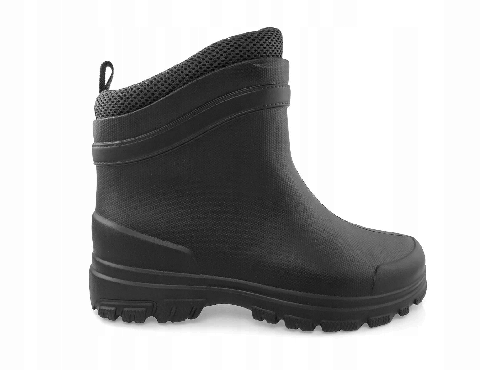 

Kalosze męskie krótkie ocieplane Eva Czarne 42