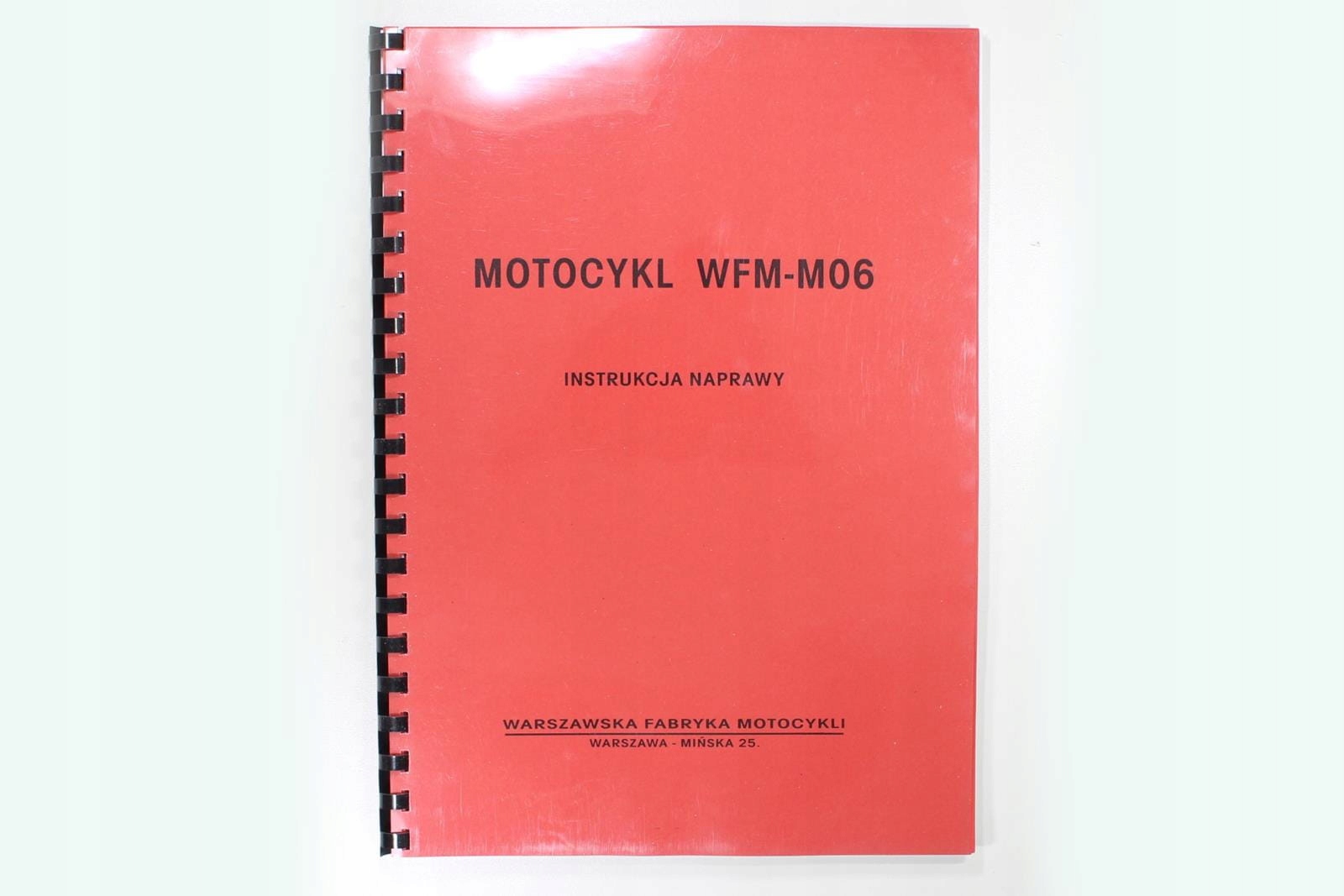 KATALOG INSTRUKCJA NAPRAW WFM M06