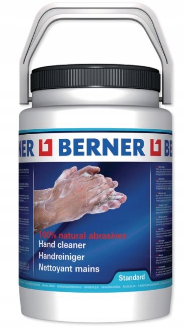 

Berner Pasta Czyszcząca Bhp Środek Do Mycia Rąk 3L