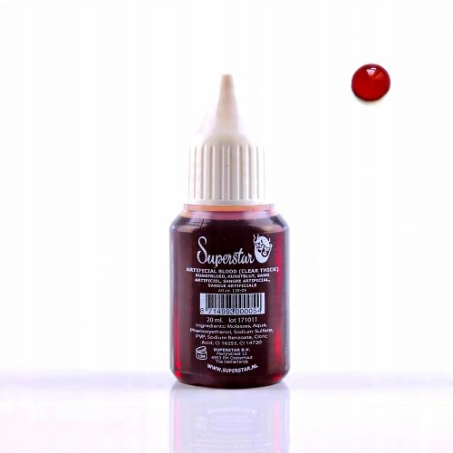

Sztuczna Krew Superstar Profesjonalna Gęsta 20 ml
