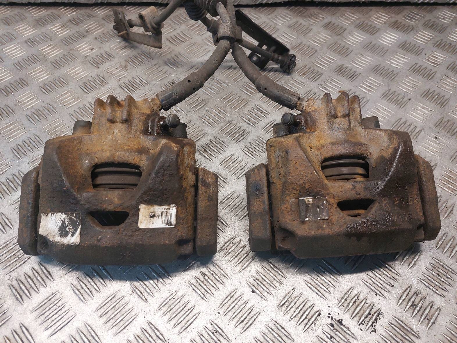 discs brake front + plates + calipers CITROEN BERLINGO II 1.6 HDI