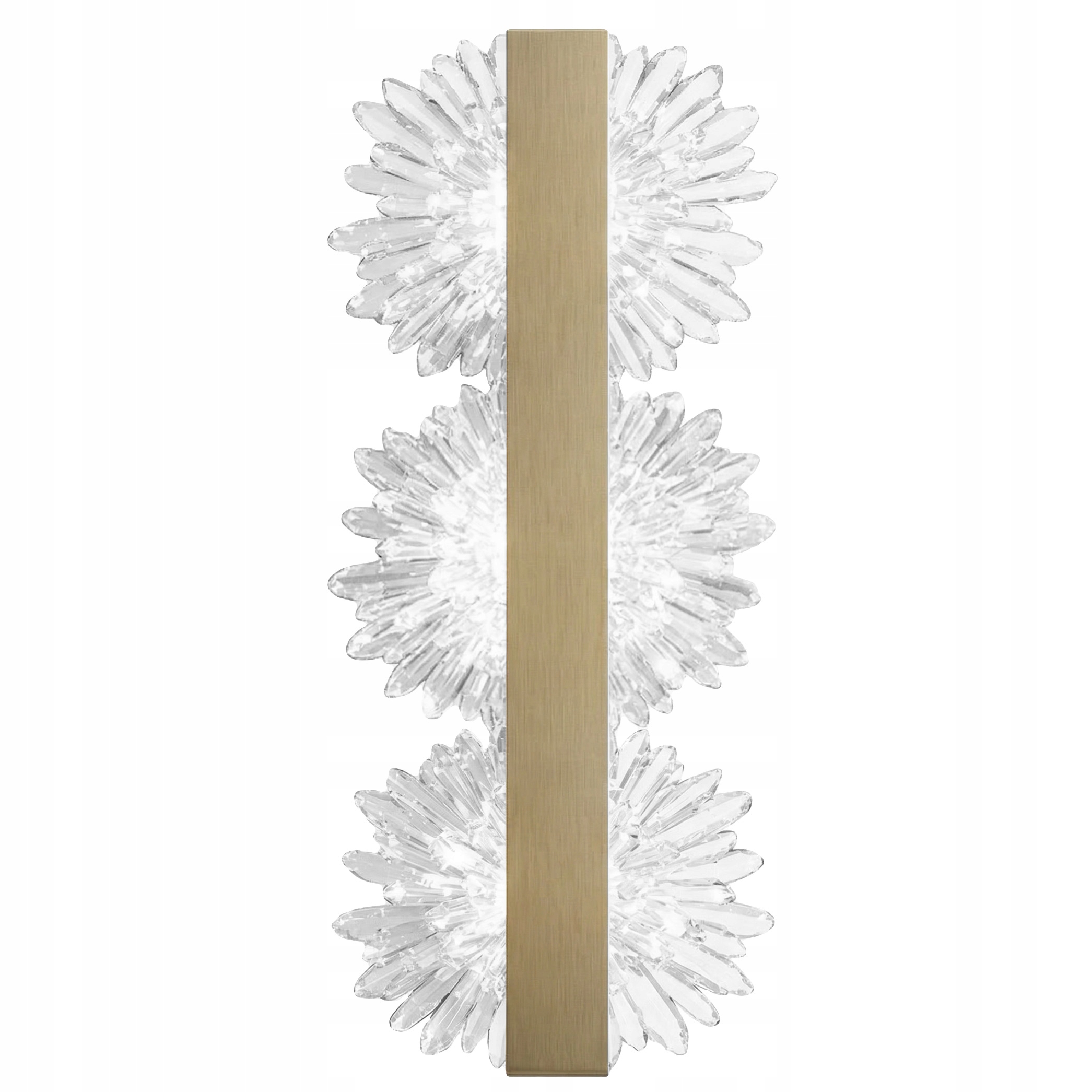 Led Vnitřní Nástěnné Svítidlo G149-3W, Zlatá Kartáčovaná Barva