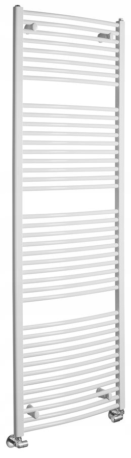 Aqualine Orbit radiátor s bočným pripojením 600x1850 mm, biely ILO86T