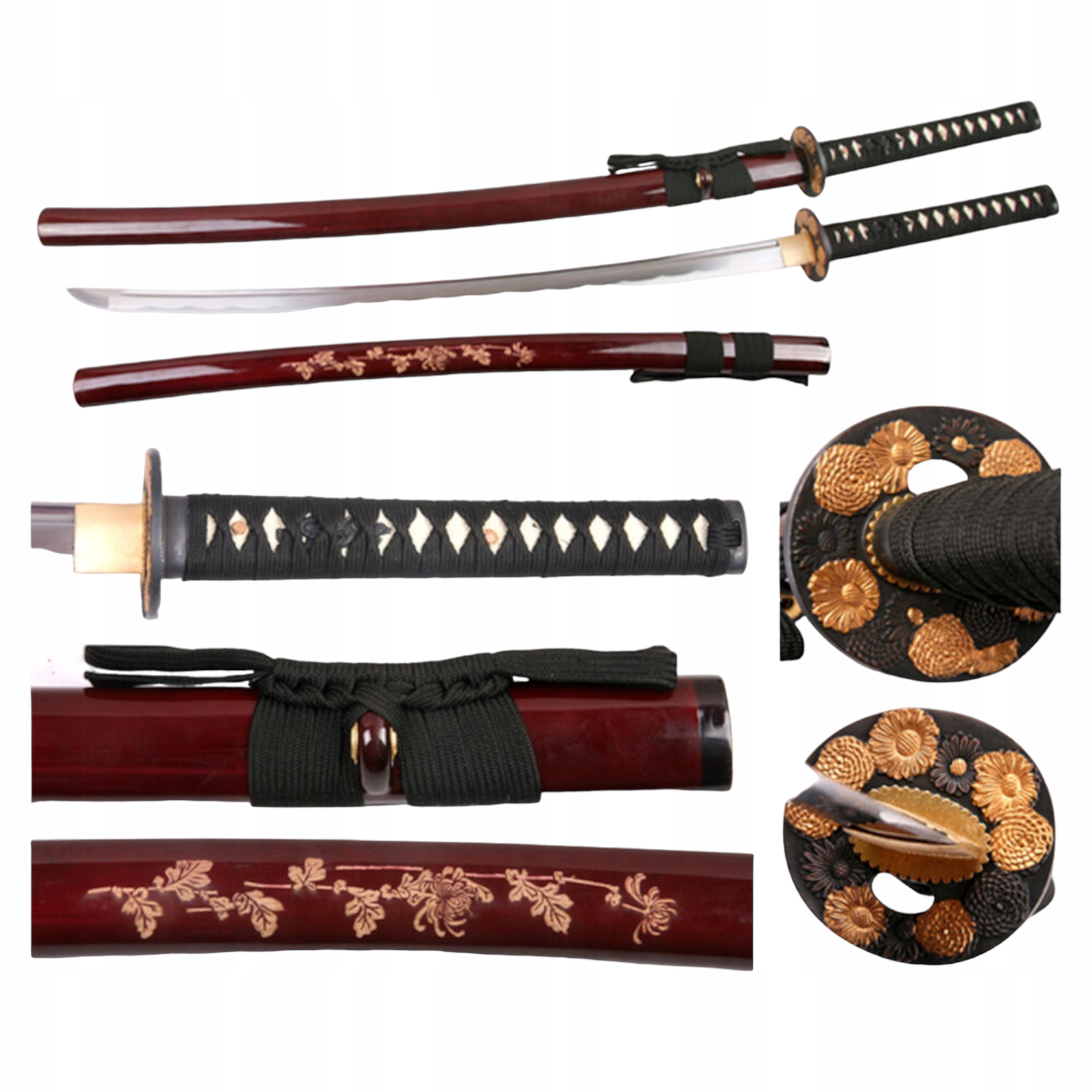 Profesionální Tréninkový Meč Samurajská Katana Stojan DS034