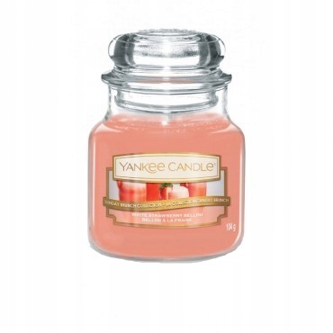 

Yankee Candle Świeca White Strawberry Bellini 104g