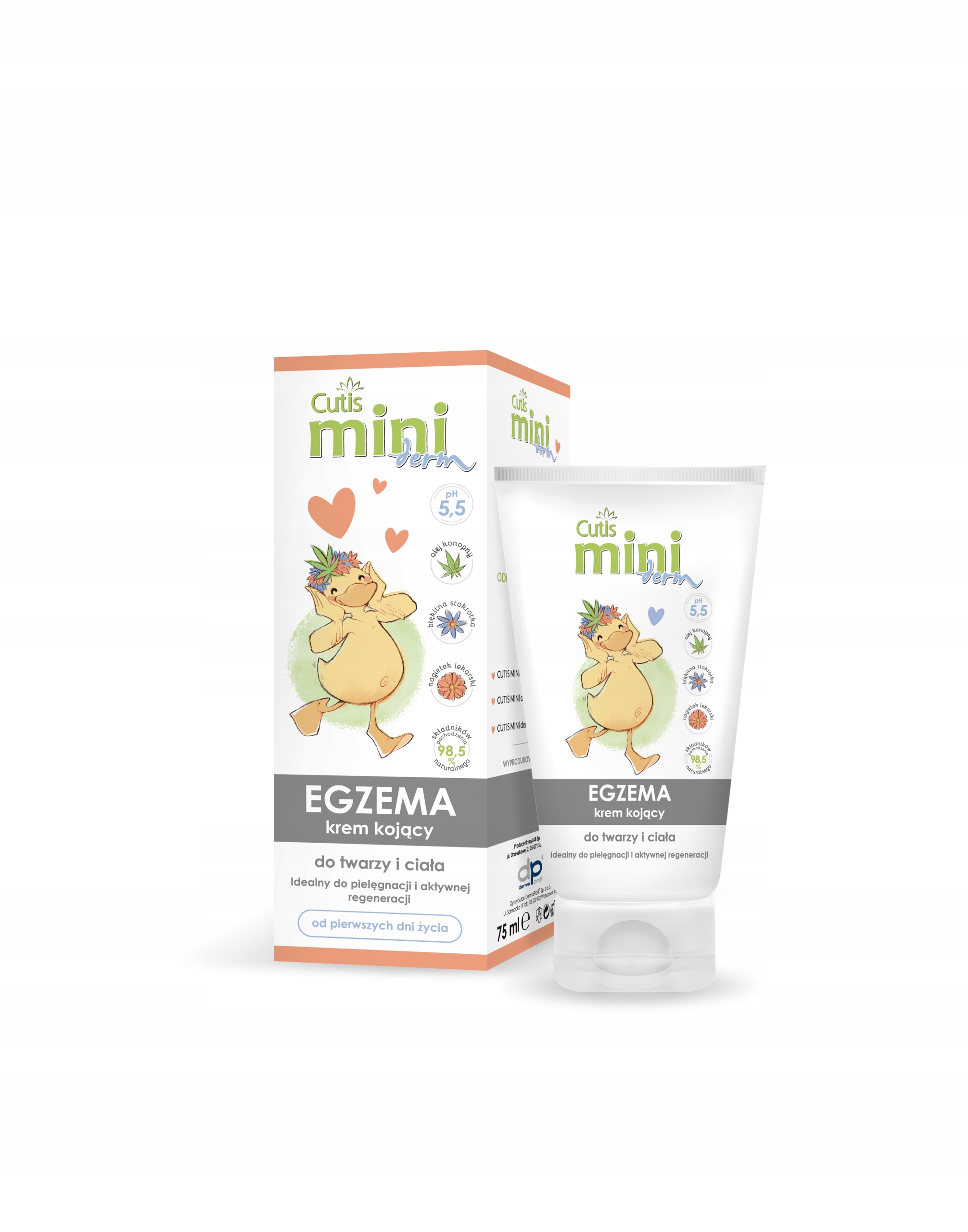 

Cutis Mini derm Egzema Krem kojący konopny 75 ml