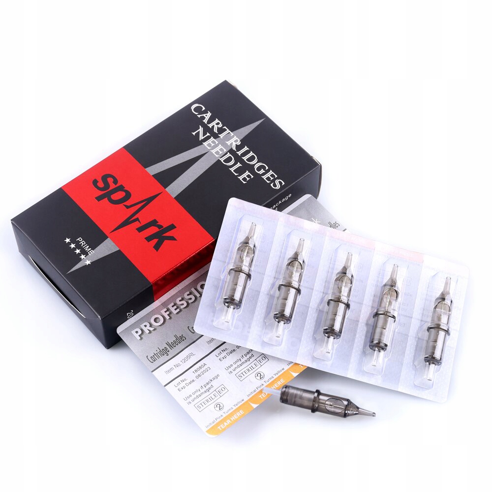 

5x 7RS, Grey Spark Cartridge Igły do Tatuażu