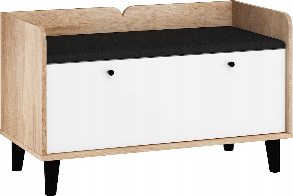 Botník Dolce DOL-22 sonoma bílá černá