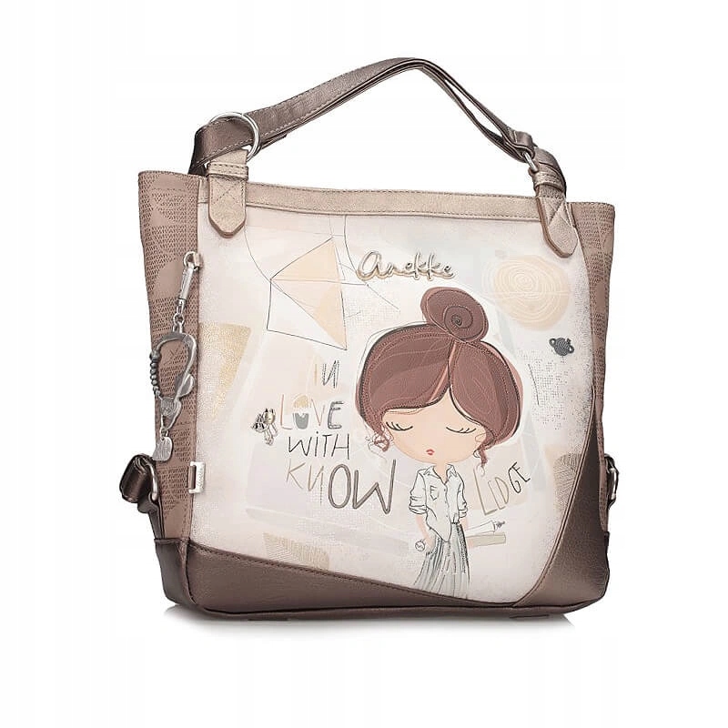 Dámská kabelka Anekke 42805-144 Sophia Mochila Backpack batoh na zip