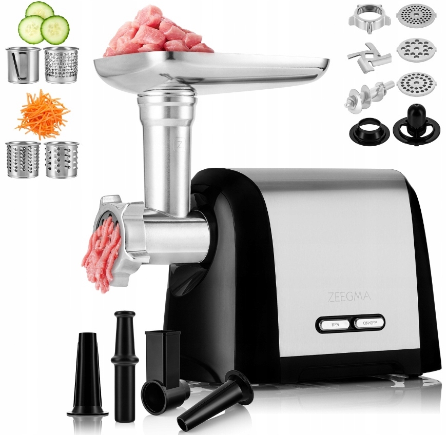 Mlýnek Na Maso Stroj Ele. 1900W 3kg/min Kebbe na Klobásy