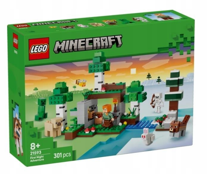 Lego(r) Minecraft 21593 Dobrodružství První Noci