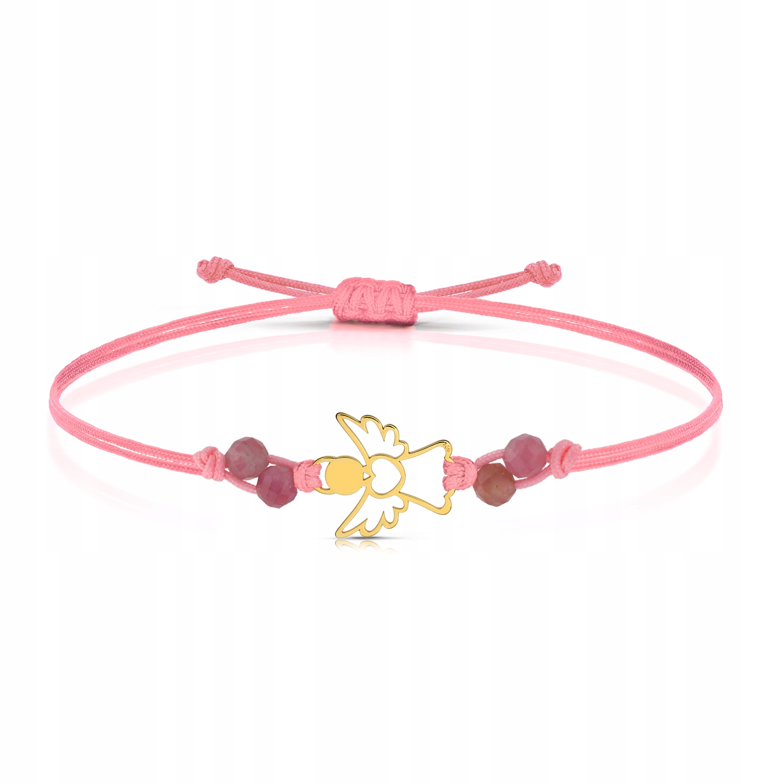 Dívčí Provázkový Náramek S Andělem 585