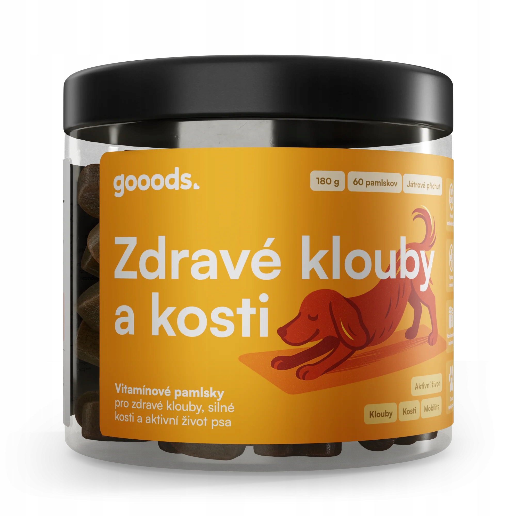 Levně Gooods. pro Zdravé klouby a kosti psů 60 pamlsků, 180g
