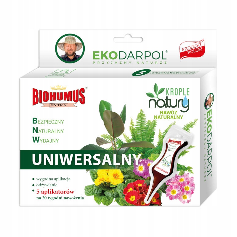 

Odżywka Aplikator Biohumus Uniwersalne 5szt x 35ml