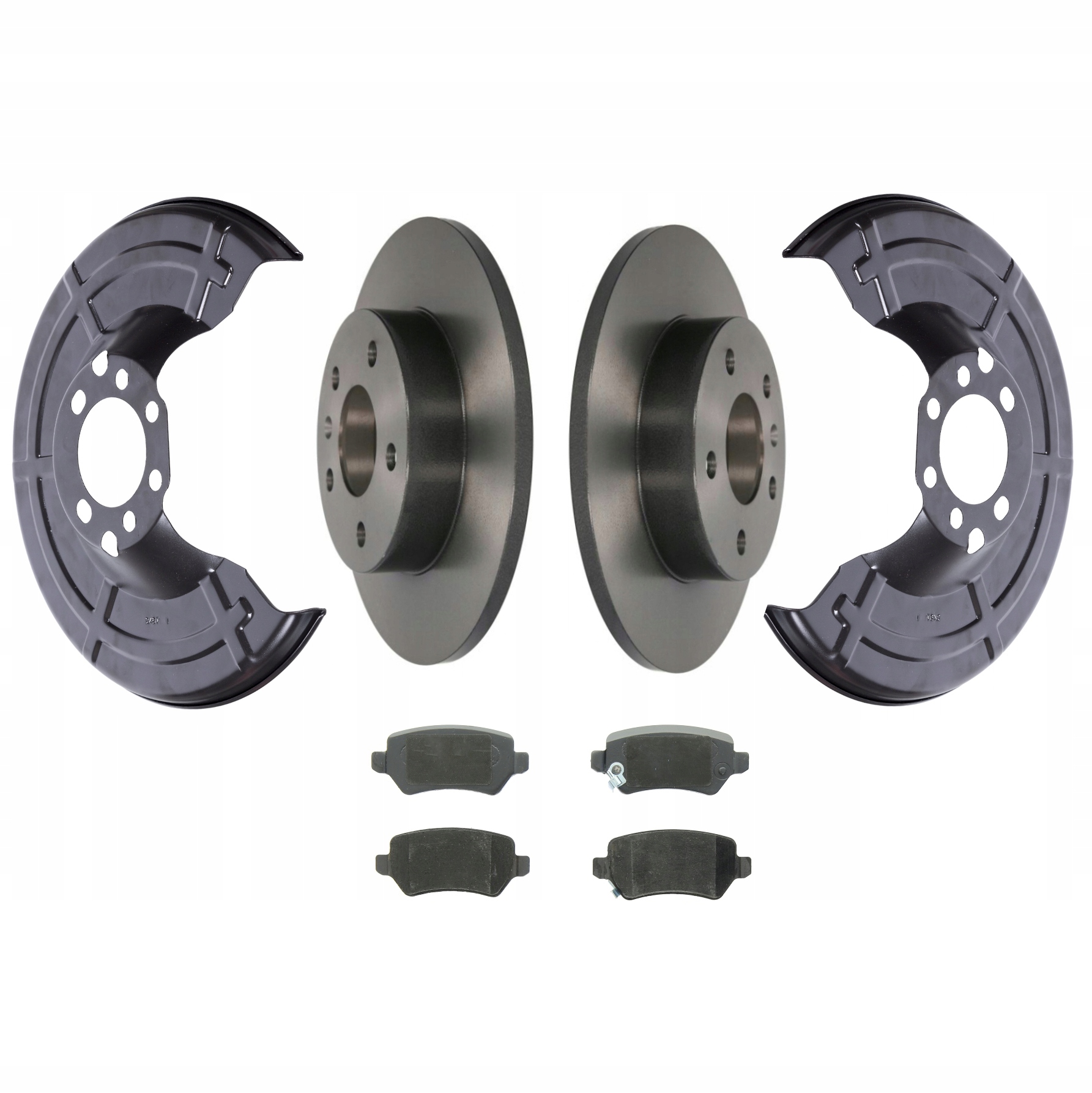 TARCZE KLOCKI OSŁONY TYŁ OPEL ZAFIRA ASTRA H III