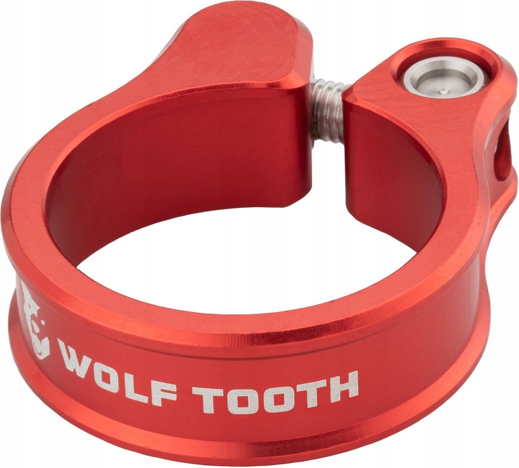 Wolf Tooth Components obejma sztycy 28.6mm czerwona