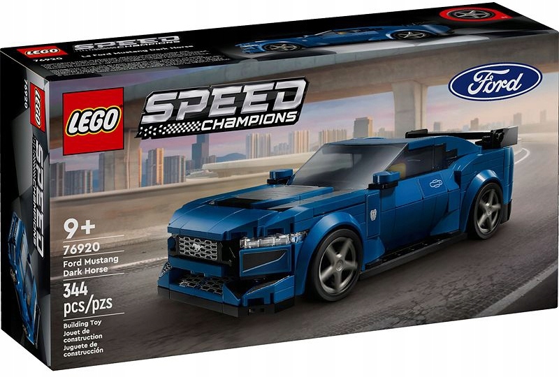 Lego Speed Champions – Sportovní Ford Mustang Dark Horse Set 76920