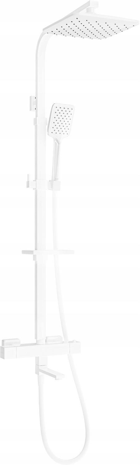 Mexen CQ62 Biela Vaňovo-sprchová súprava s Termostatickou Batériou