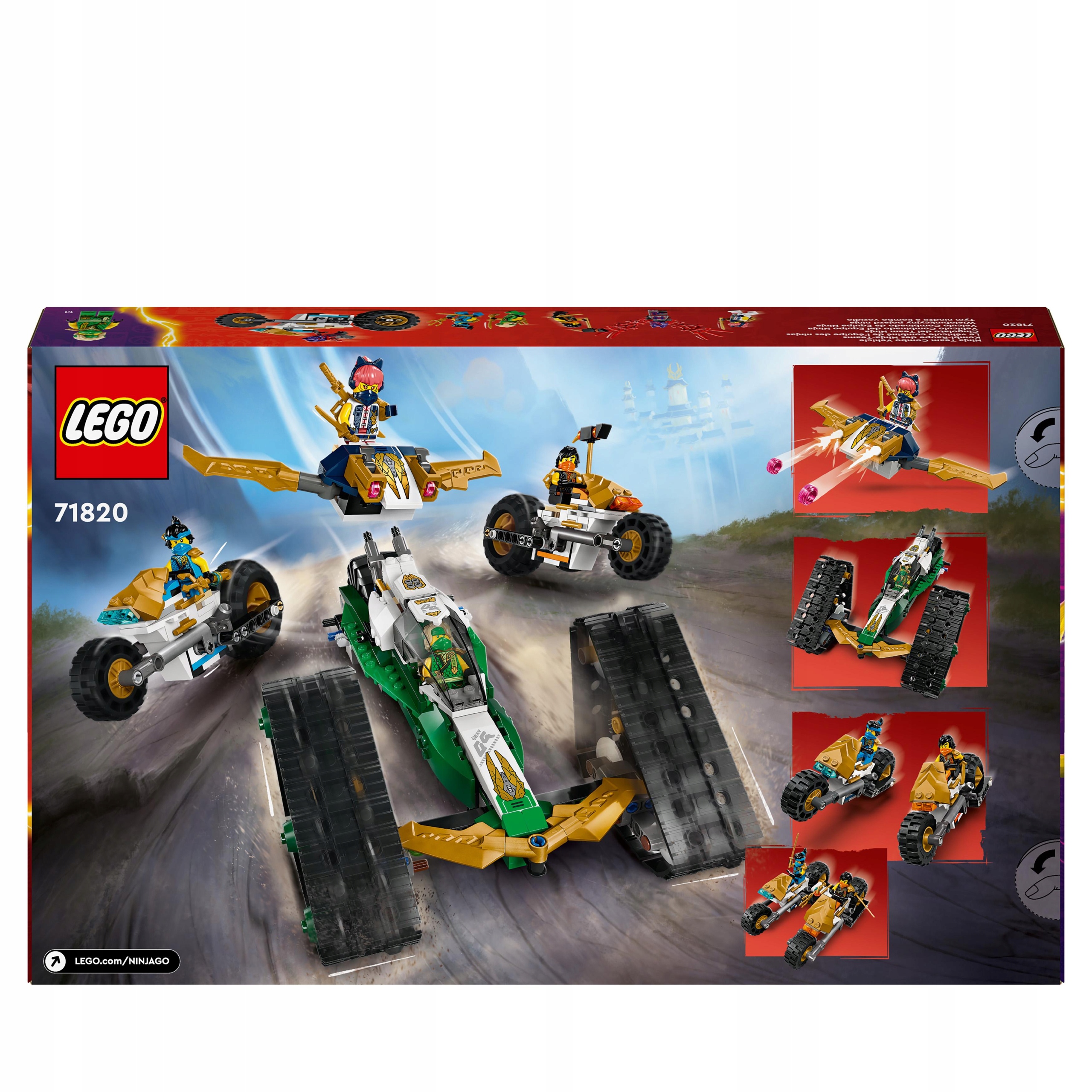 LEGO Ninjago 71820 Wielofunkcyjny pojazd ninja Marka LEGO