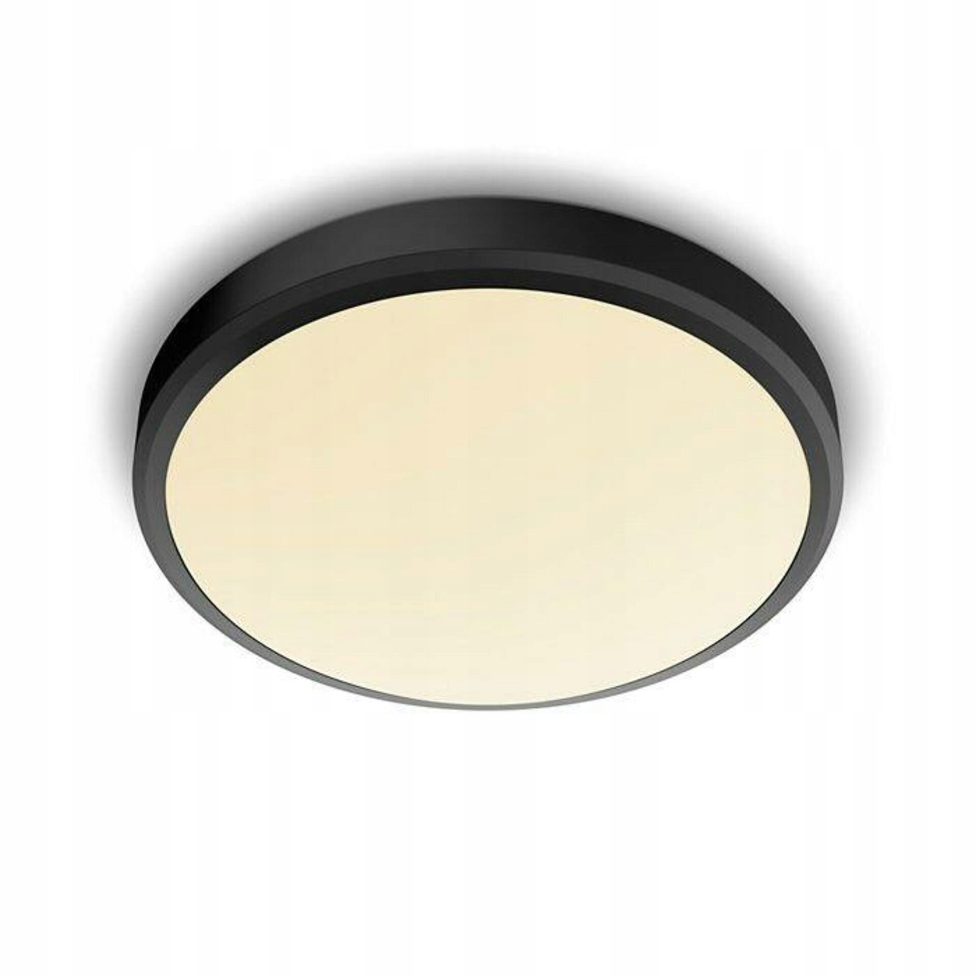 Led koupelnové stropní svítidlo Philips Doris 17W 1500lm 2700K IP44 černé 3