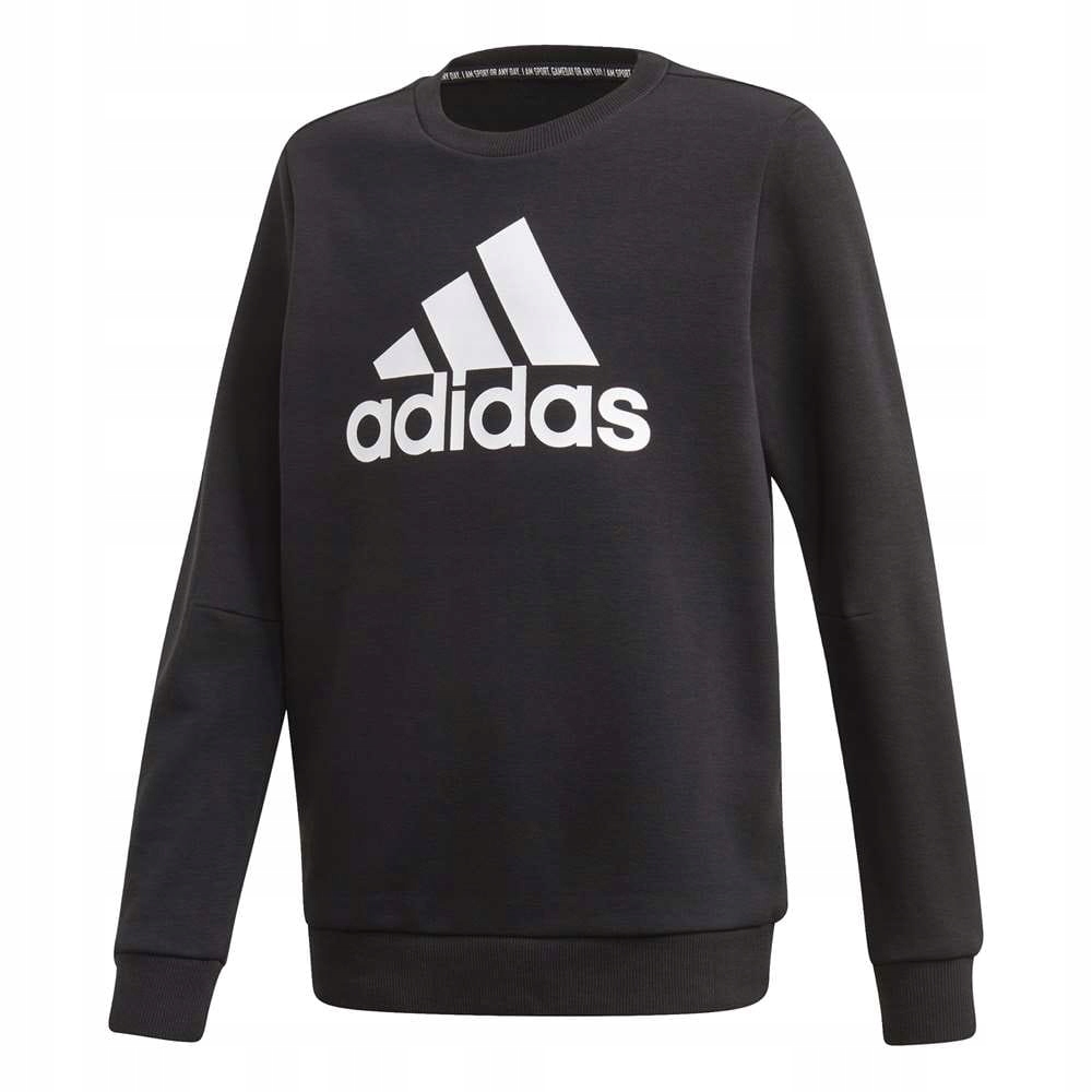 Bluza Młodzieżowa Adidas w Kolorze Czarno-Białym 152