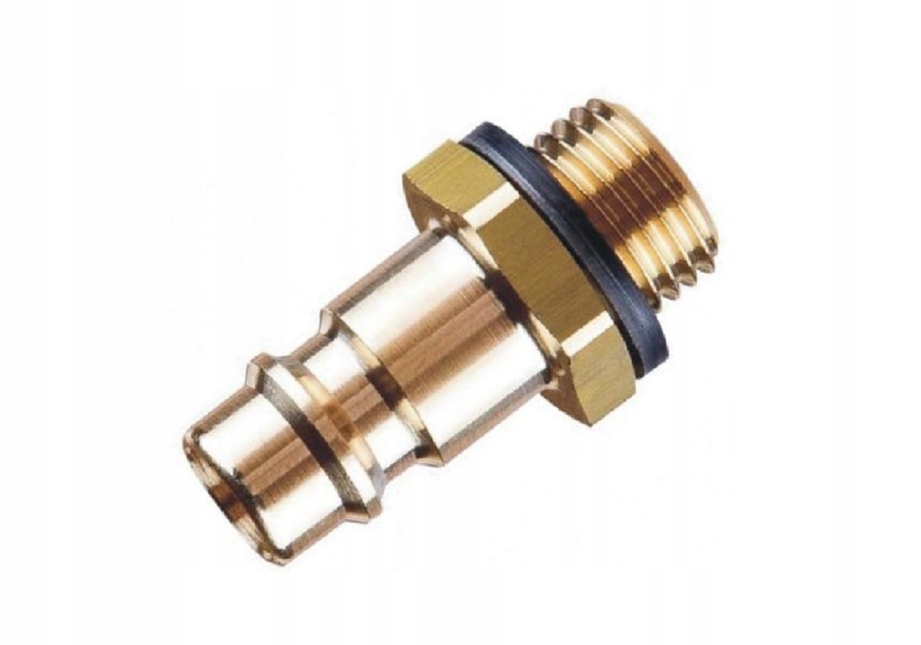 

Końcówka Szybkozłącza Mosieżna 1/4 Gz wtyk Rectus