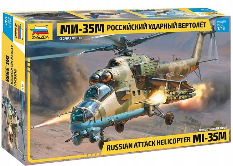 1:48 Ruský útočný vrtulník Mil Mi-35M Hind E