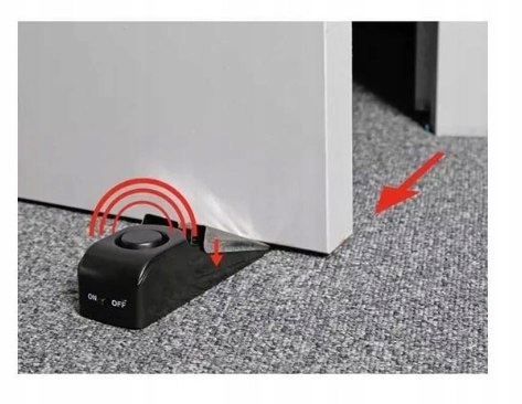 Klin alarm 95db drzwi blokada bezpieczne uchylenie Kod producenta gam_cauf_gabA_alarm