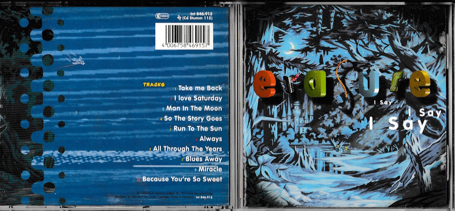 英LP Erasure I Say I Say I Say(180ｇ) STUMM115 BMG 未開封 /00260 Erasure – I Say I Say I Say – CD (Pop Up Cover, Album