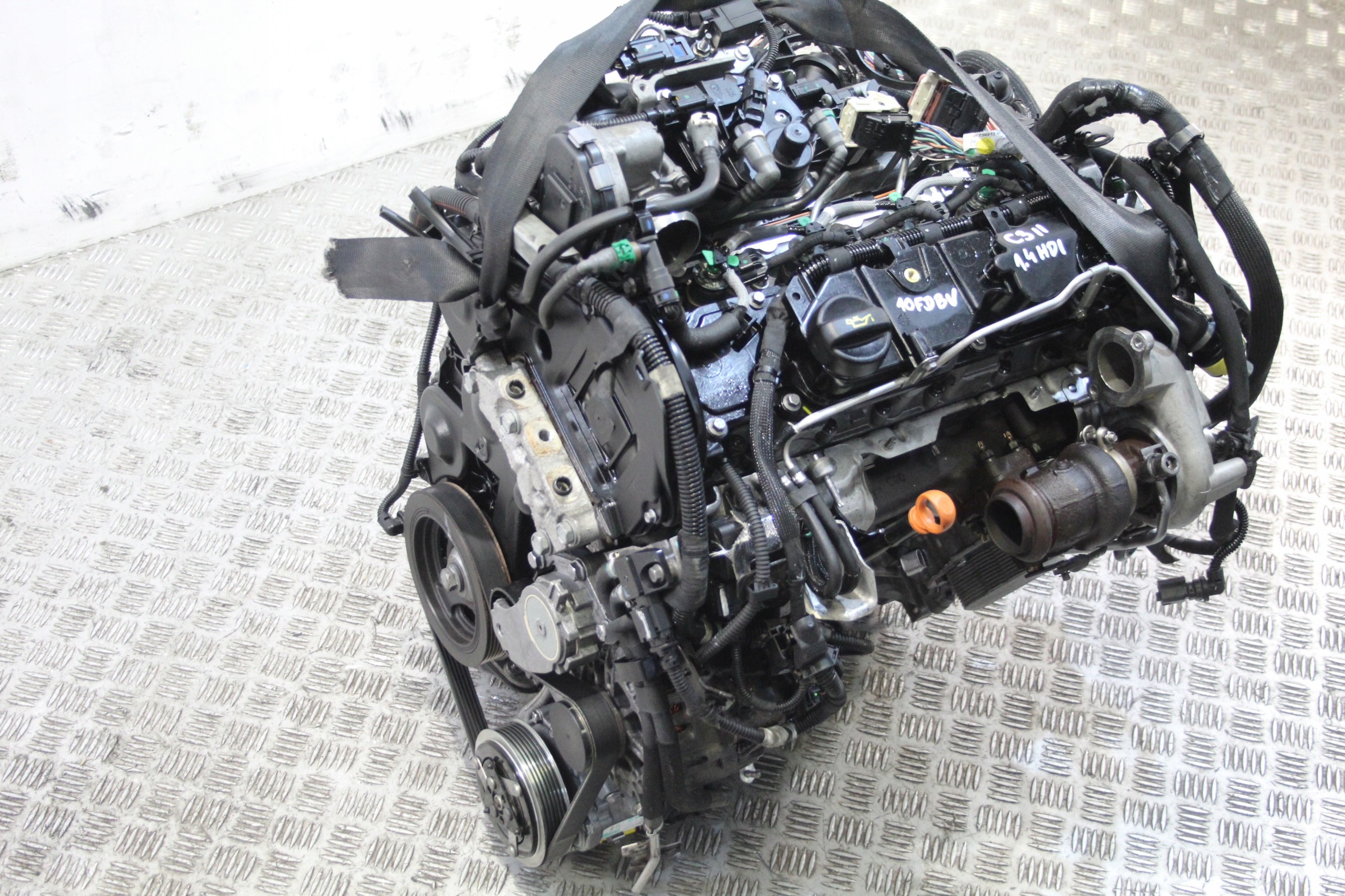 engine MOTOR complete CITROEN C3 II 10FDBV 1,4HDI