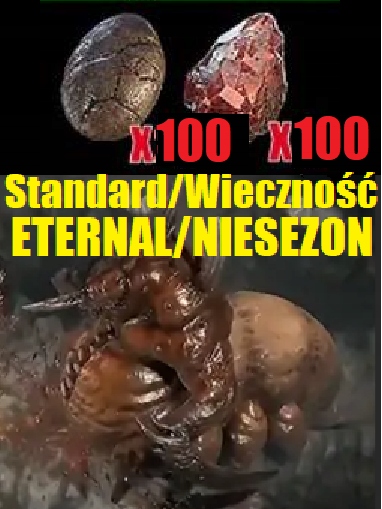 Duriel 100x Agony + 100x Egg Diablo 4 Eternal / WIeczność Niesezon