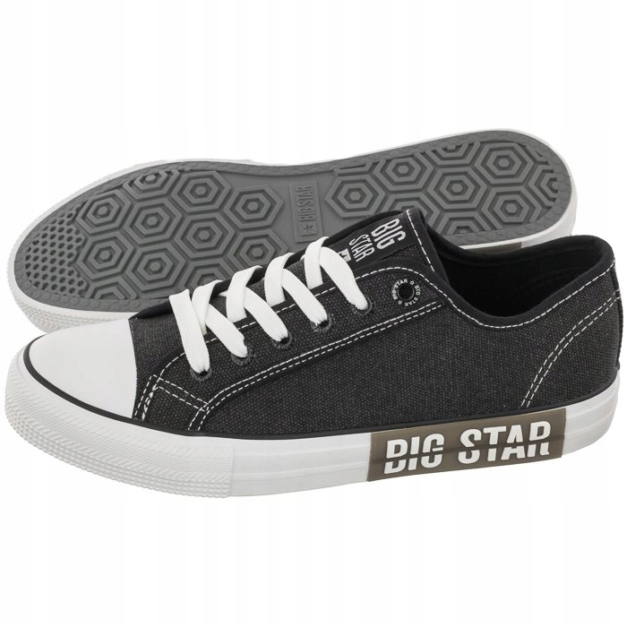 

Buty Trampki Damskie Big Star Czarne HH274113