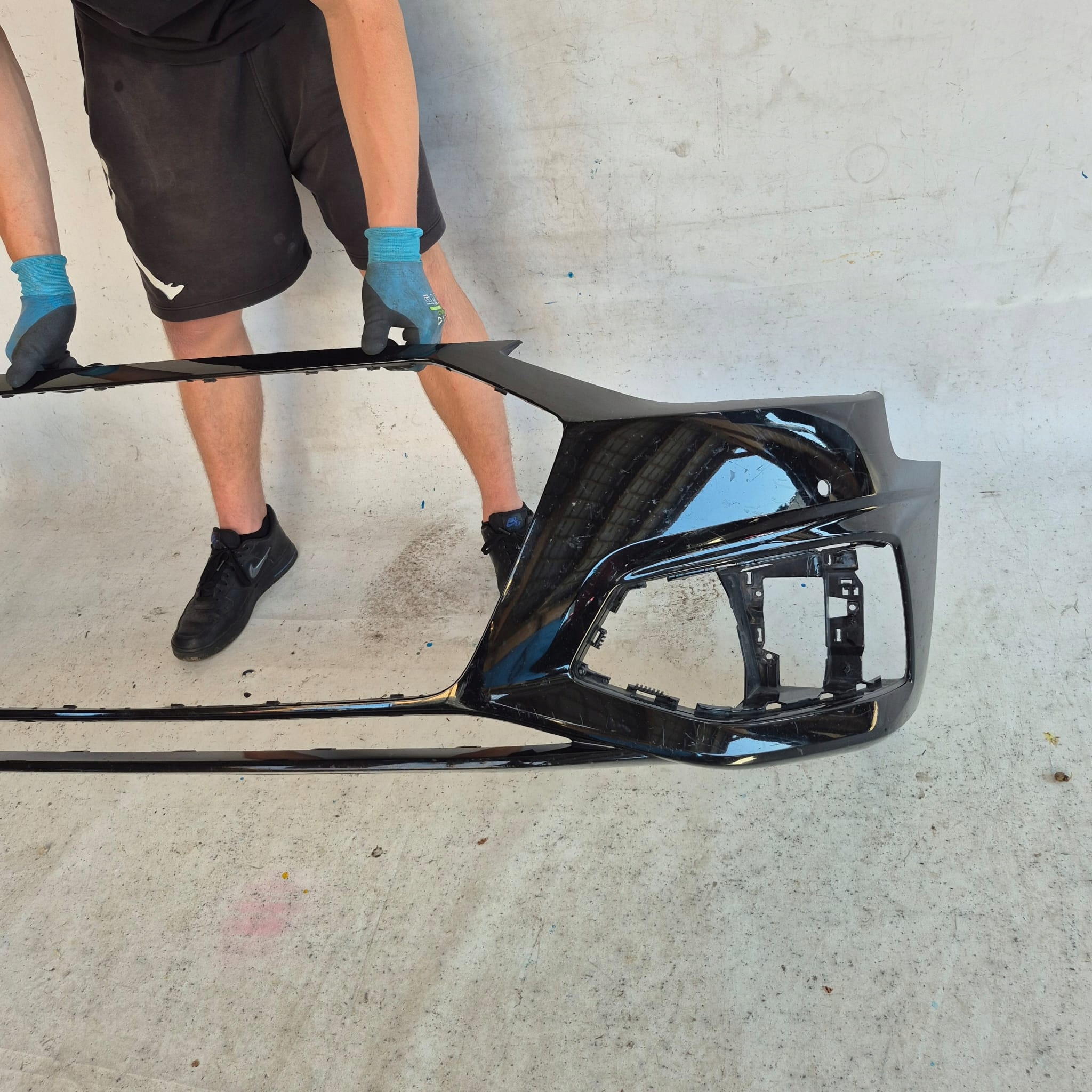 AUDI A4 B9 8W LIFT 19-23 bumper front front PDC