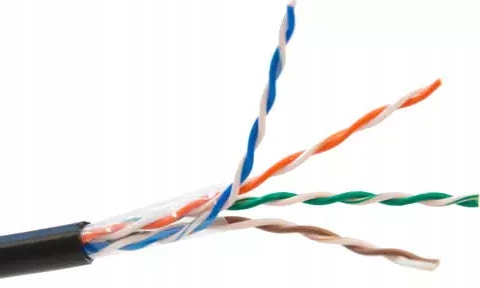 

Kabel skrętka Utp kat.5e żelowany Ziemny 50m