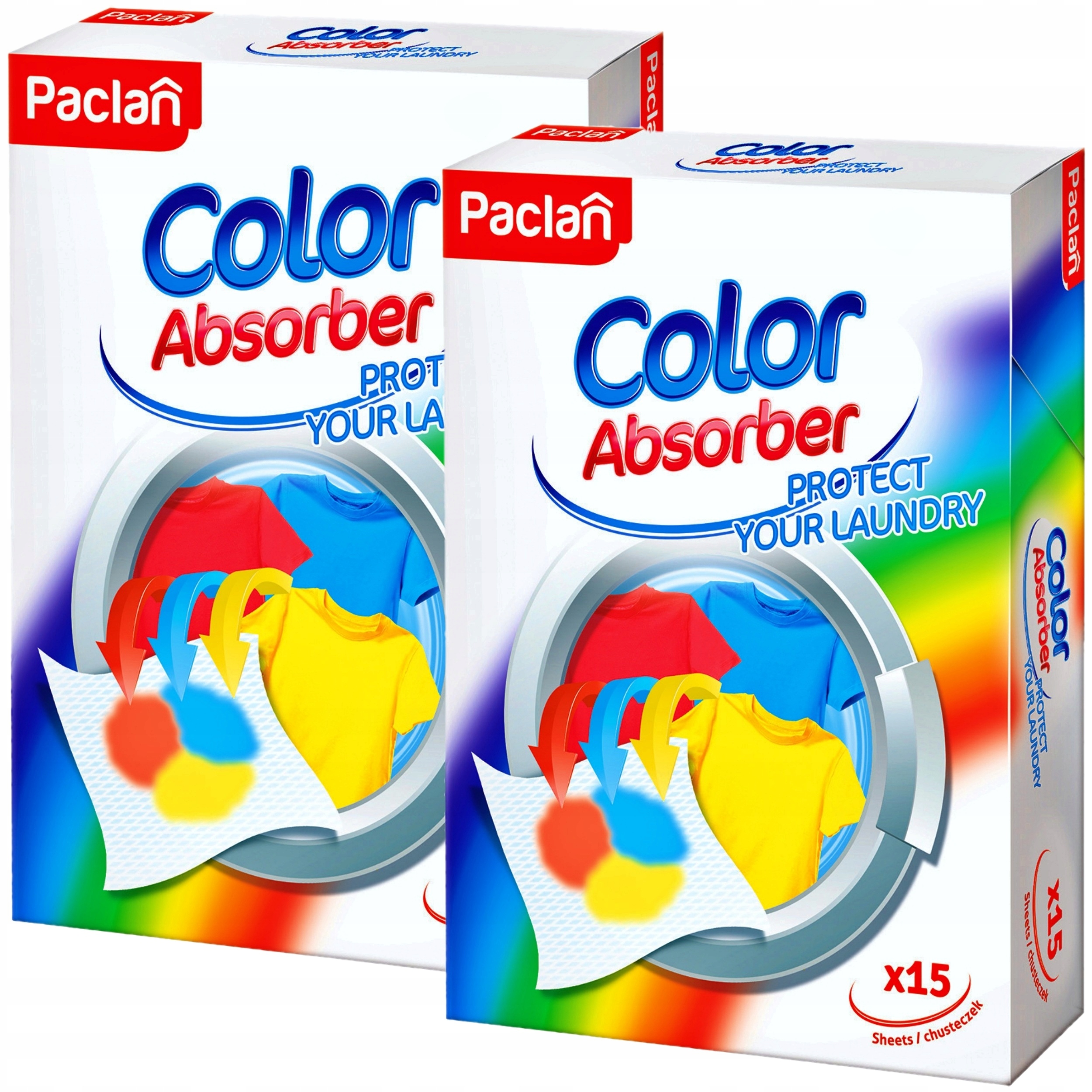 

2 x chusteczki wylapujace kolor Absorber Color