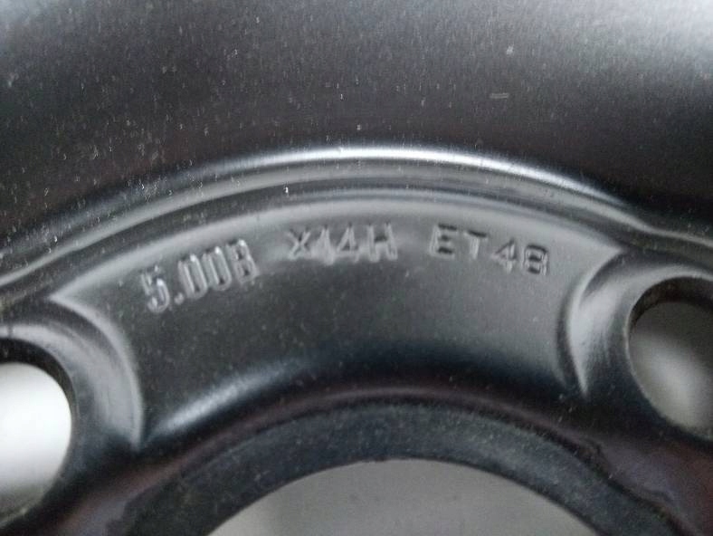 FELGA STALOWA R14 4X100 ET48 OTW CENT 58MM TOYOTA Rim width other